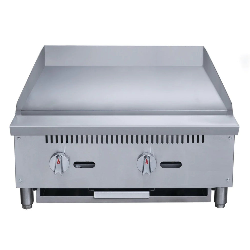 24 NG/LP Gas Manual Countertop Griddle C736