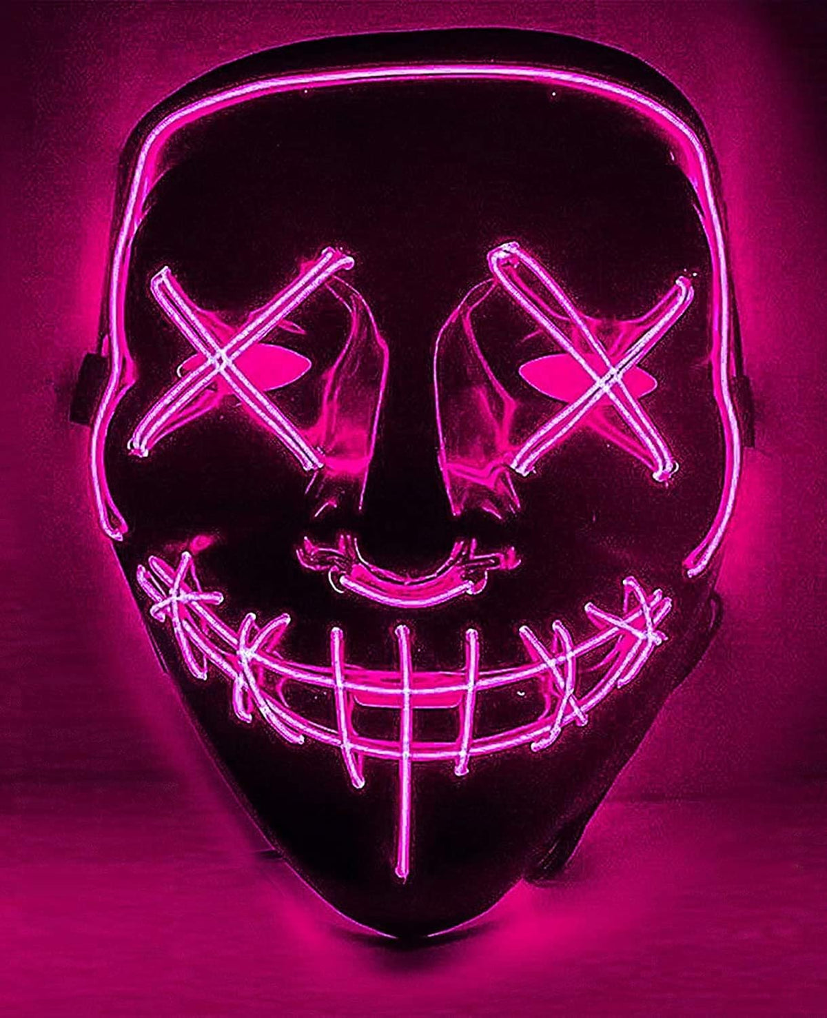 Scary LED Halloween Mask J59574
