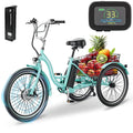 24" 350W 3 Wheel Electric Tricycle E533