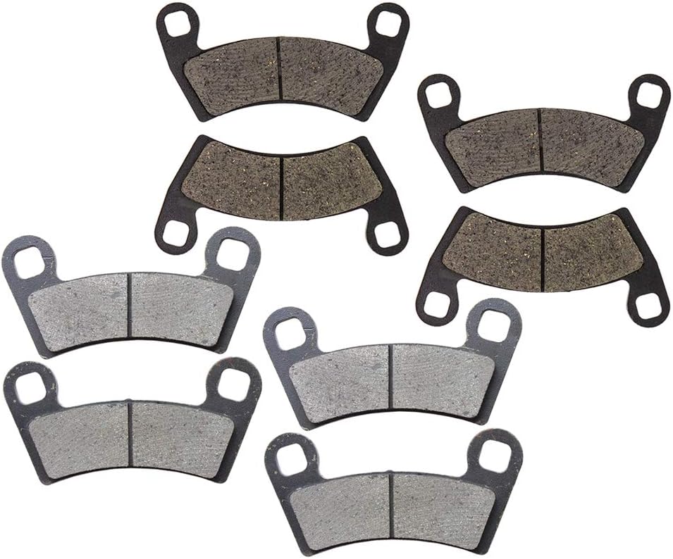 Semi-Metallic Brake Pads Set Pack of 2 H656