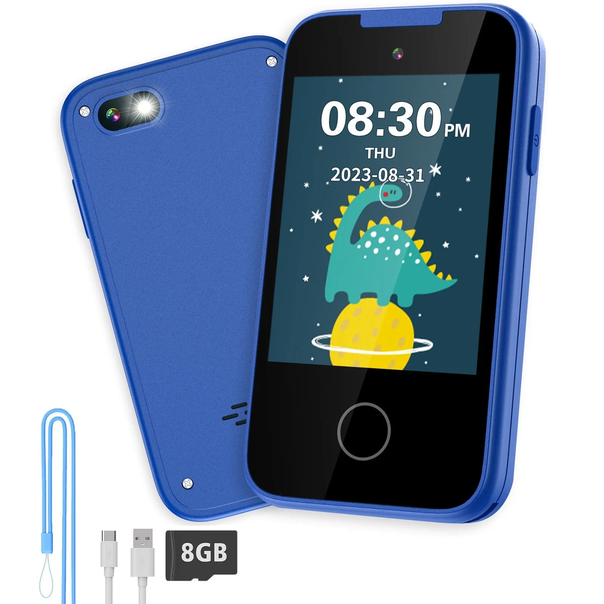 Kids Toy Smartphone with Music Player Dual Camera Touchscreen B512
