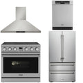 36 Electric Range, Range Hood, Refrigerator and Dishwasher S565727