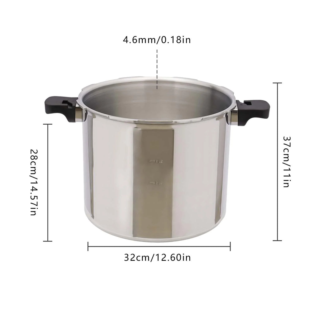 22L/23qt Thickened Explosion-proof Pressure Cooker N300133