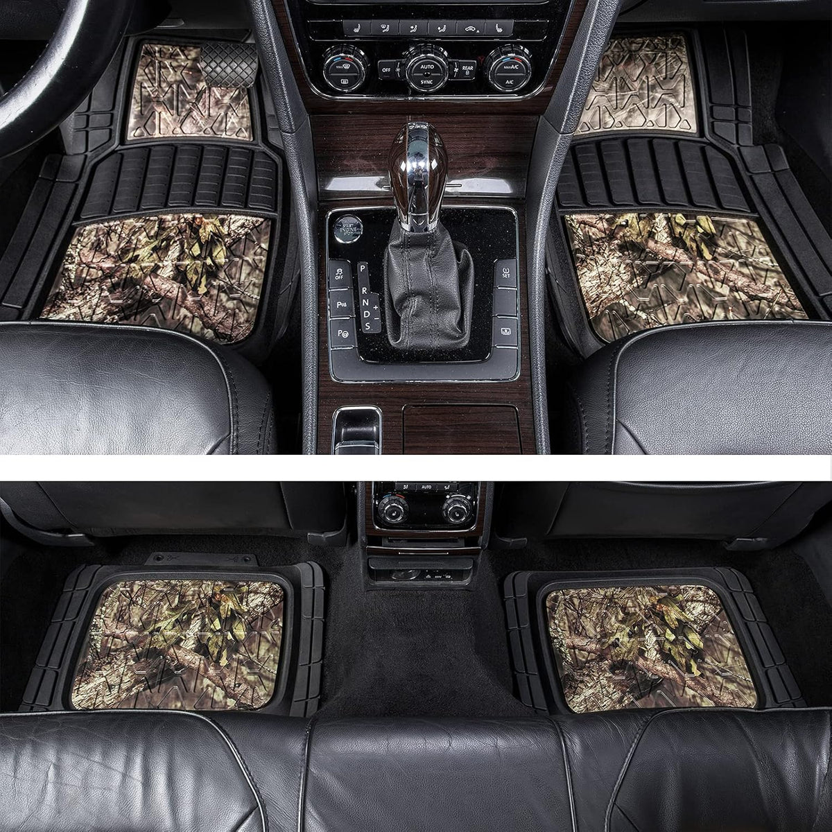 4 Pcs Camo Floor Mats S4572