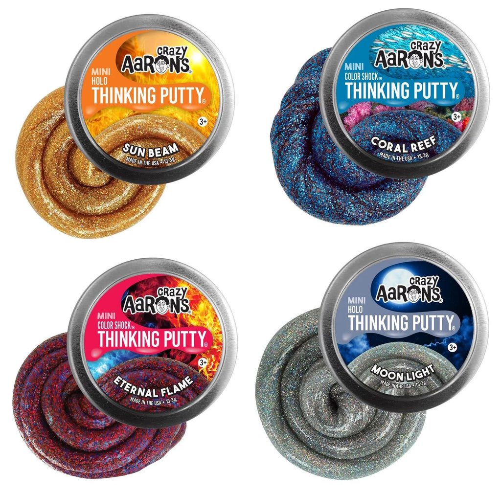 Thinking Putty 4 Pack Mini Tins O661240