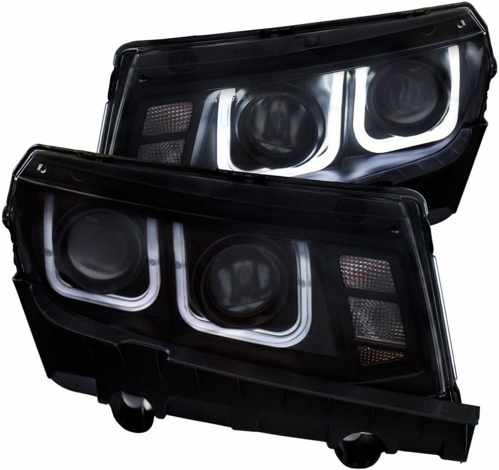Projector Headlights Black H226