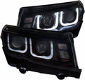Projector Headlights Black H226