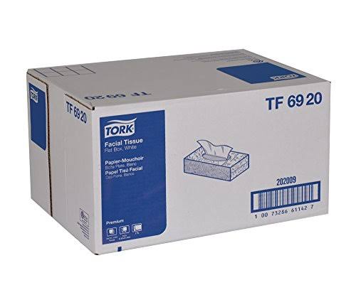 2-Ply White Facial Tissue, 100 Sheets/Box, 30 Boxes/Carton L196