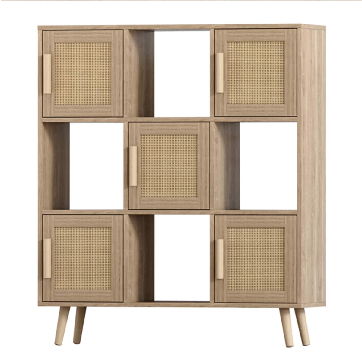 9 Cube Wooden Storage Organizer Cabinet K670193