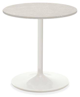 Modern Aria Round Table 27 Diameter in Grey B4666