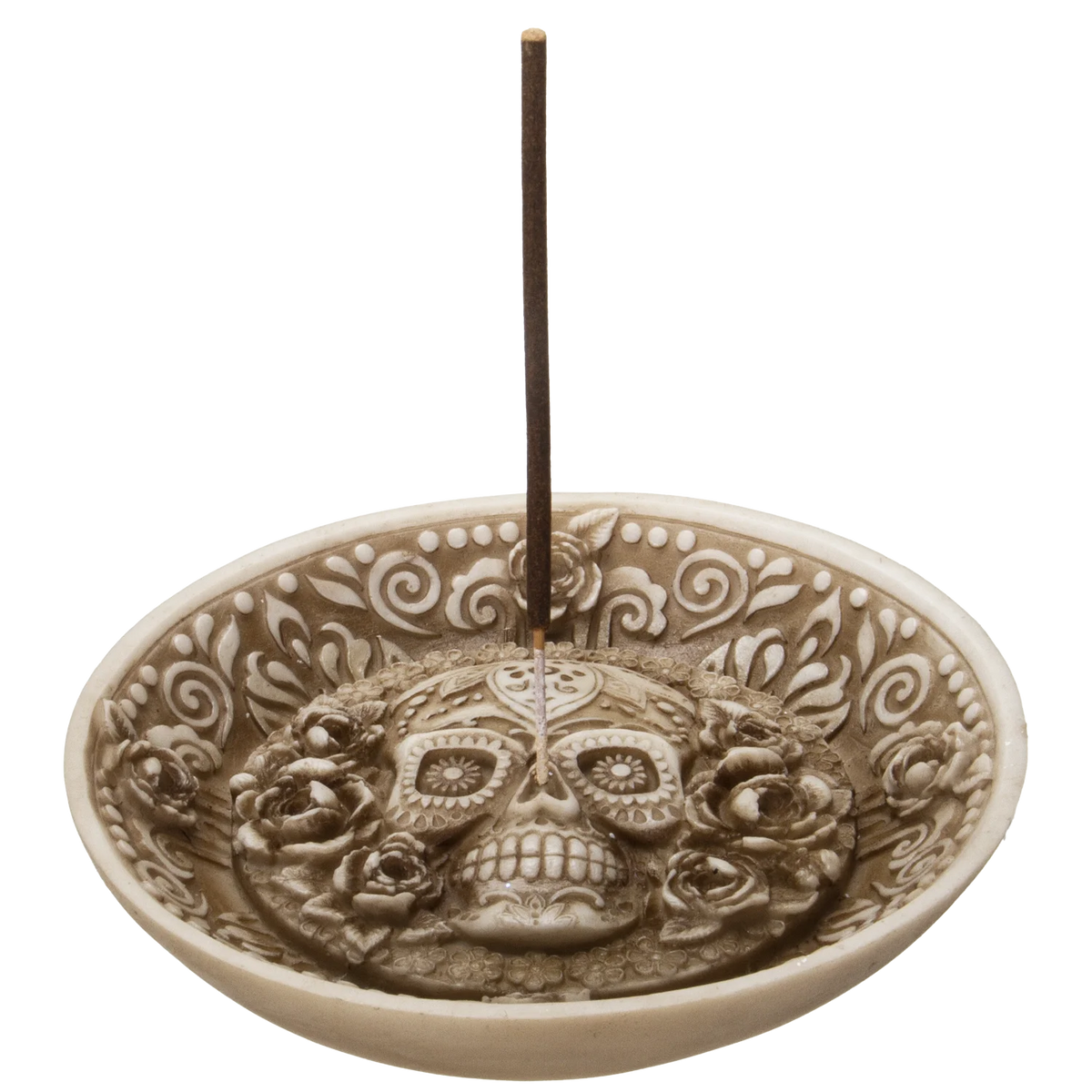 Incense Burner Resin Figurine Dish J107