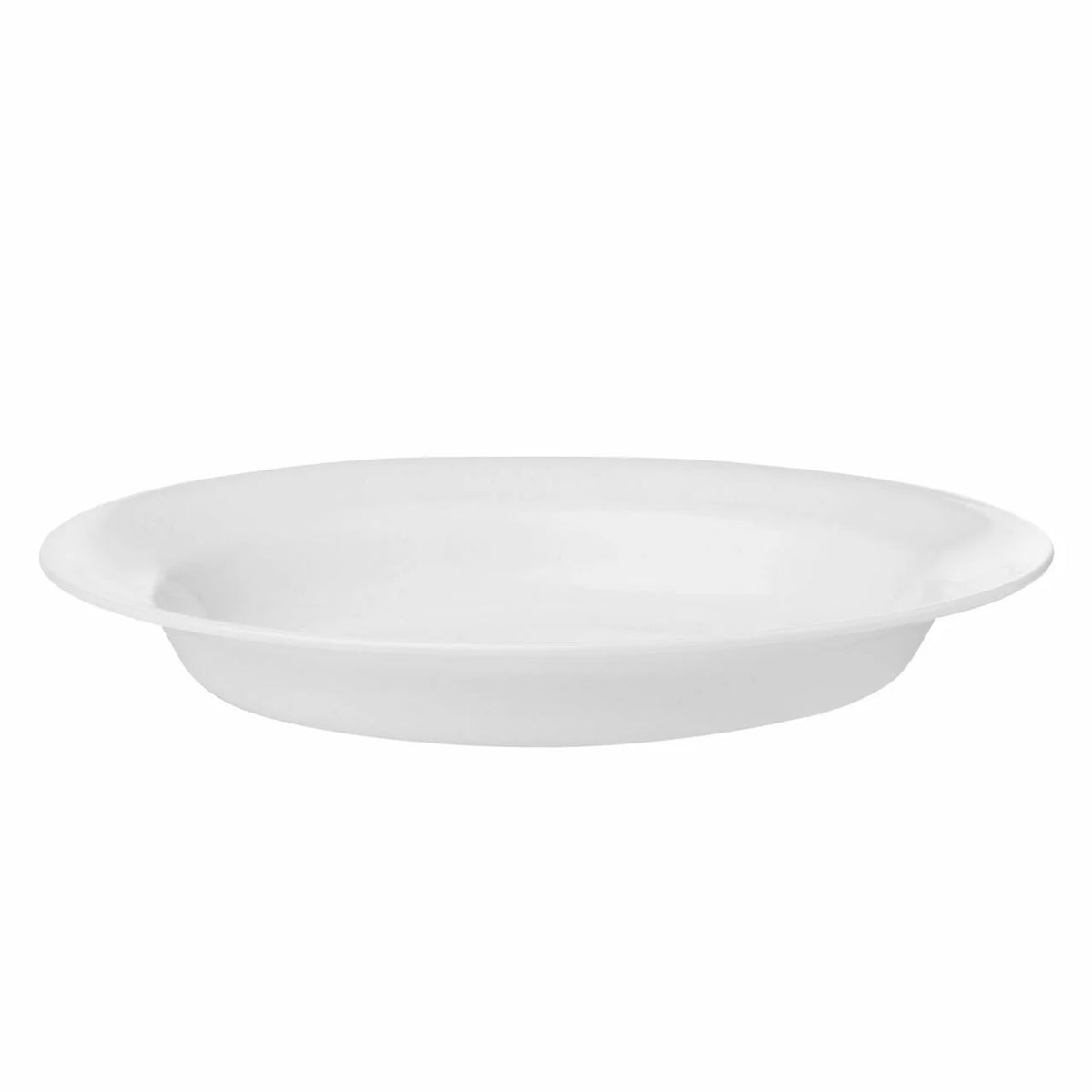 Winterfrost White 15-oz Rimmed Soup Salad Bowl Q6994