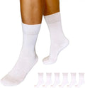 Cotton Diabetic Crew Socks 6 Pair G28664