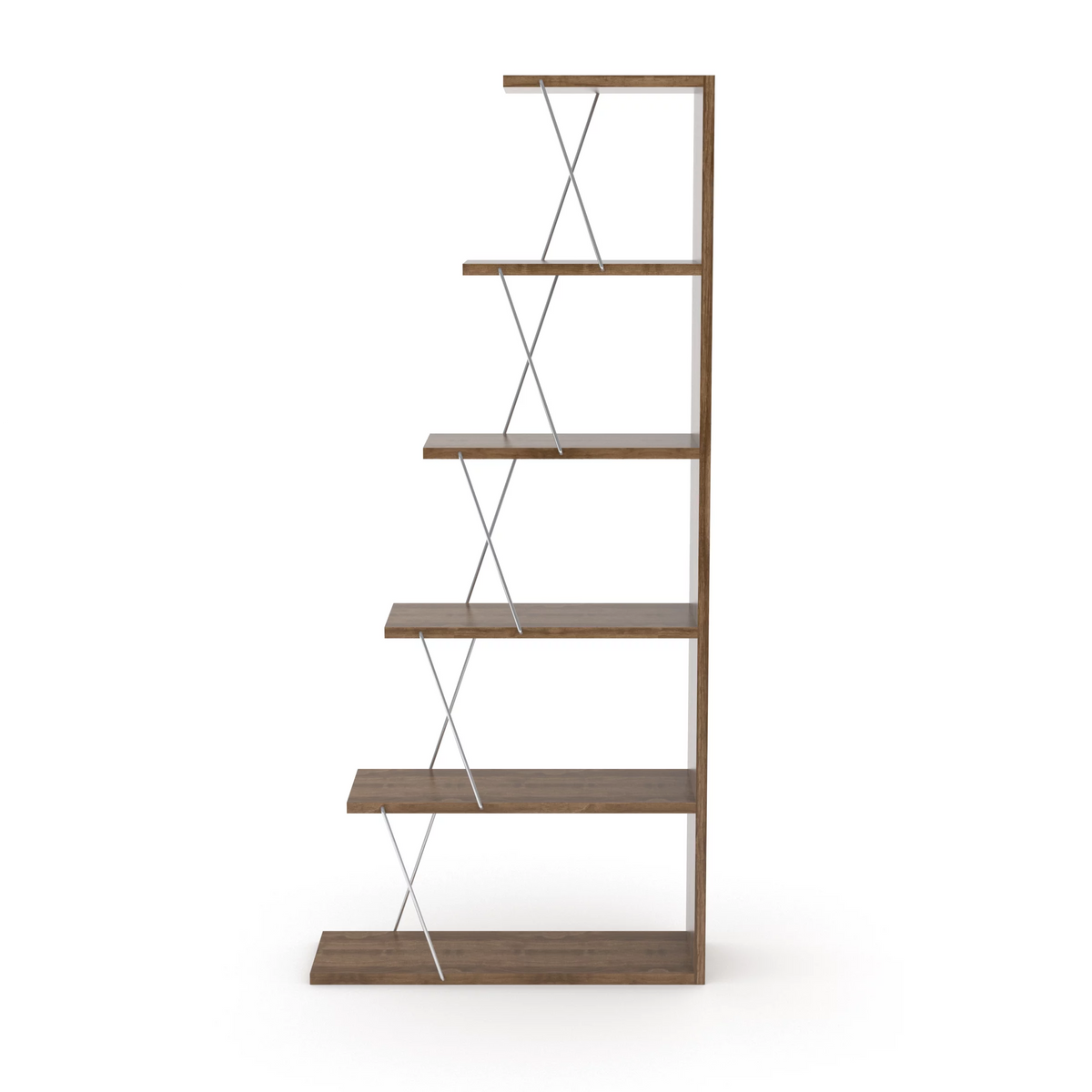5 Tier Narrow Bookshelf L507