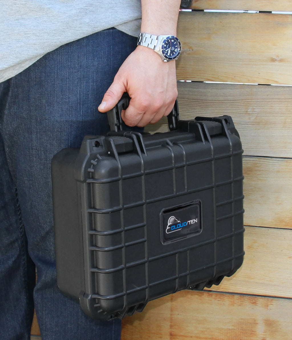 Waterproof Trading Card Storage Box with Precut Compartments C243