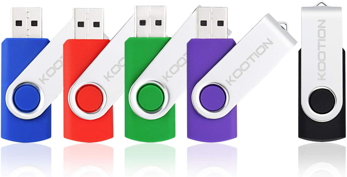 Black 4GB USB Flash Drive Pack of 2 C614