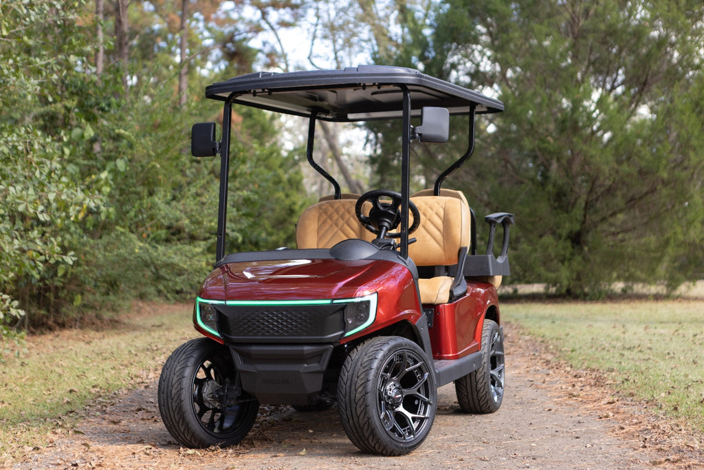Carmine Red Metallic Body Kit For EZGO RXV Golf Cart Z54334