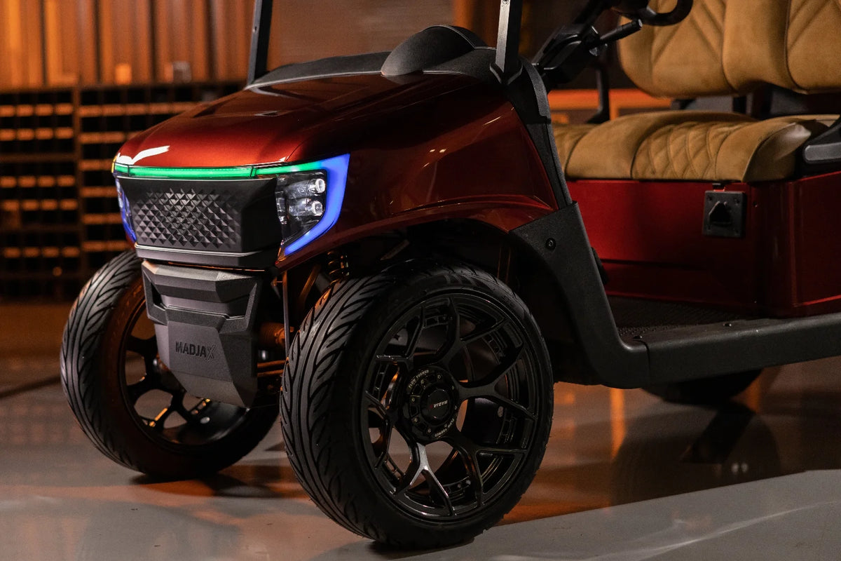 Carmine Red Metallic Body Kit For EZGO RXV Golf Cart Z54334