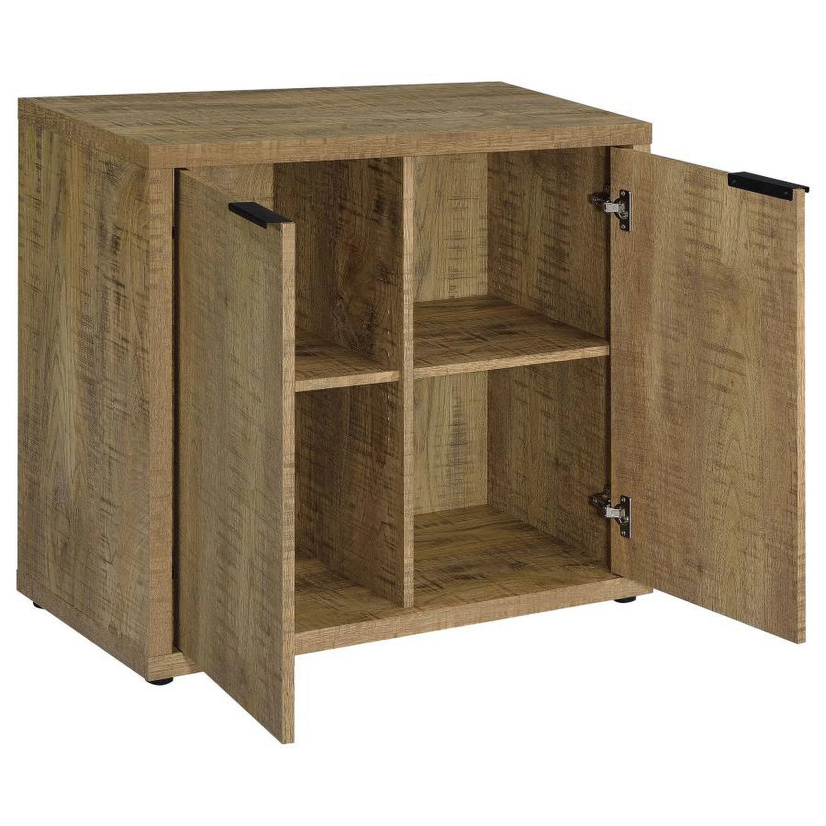 2-door Engineered Wood Accent Cabinet with Adjustable Shelves R607