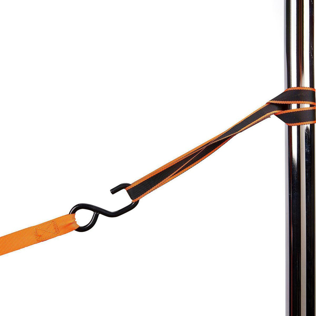 Soft Loop Tie-Down Straps, 4 Pack X18438