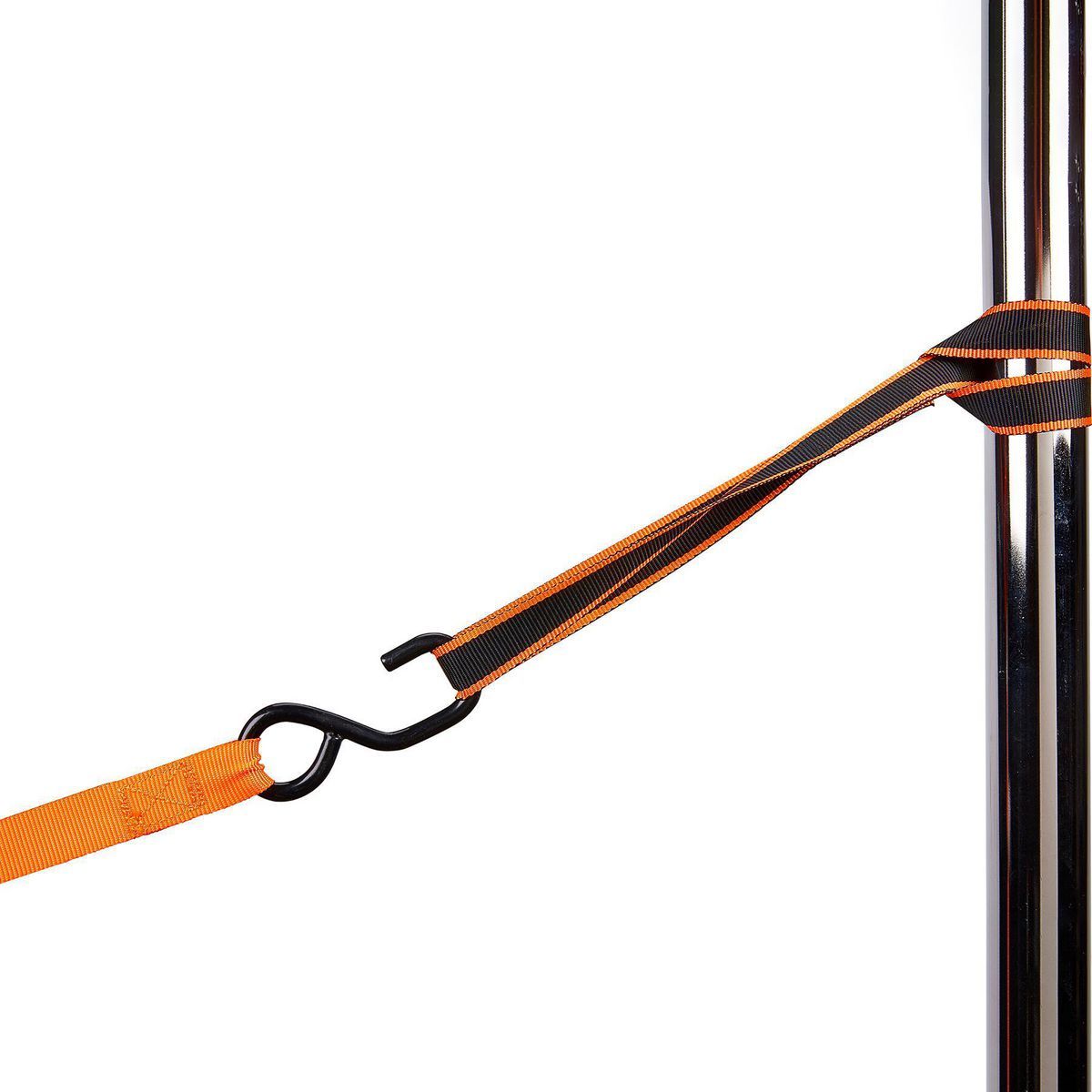 Soft Loop Tie-Down Straps, 4 Pack X18438