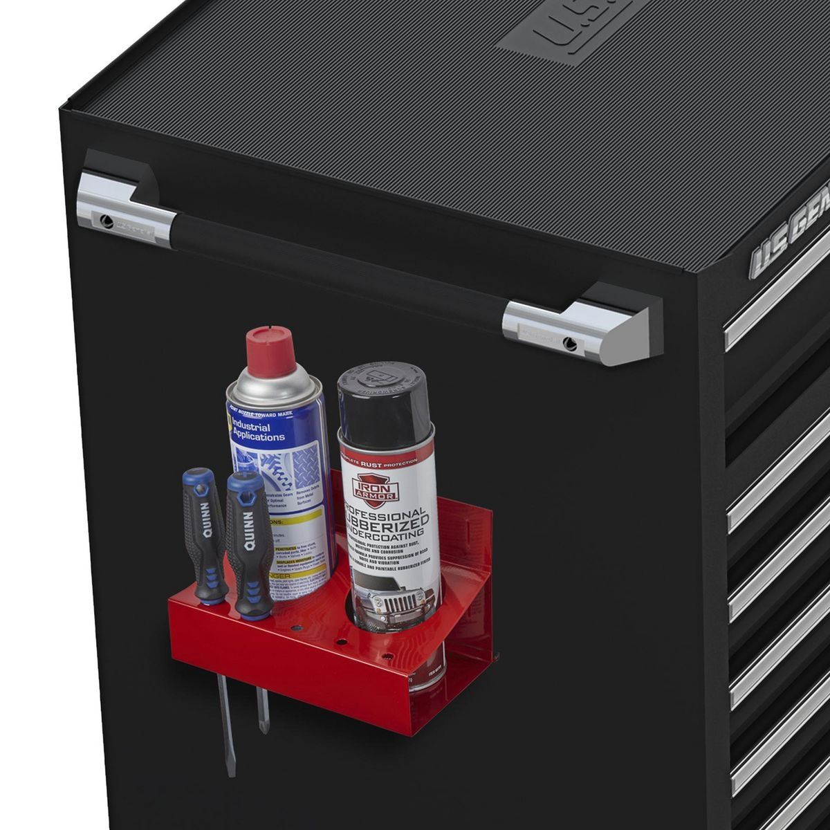 Magnetic Spray Can and Screwdriver Holder S188