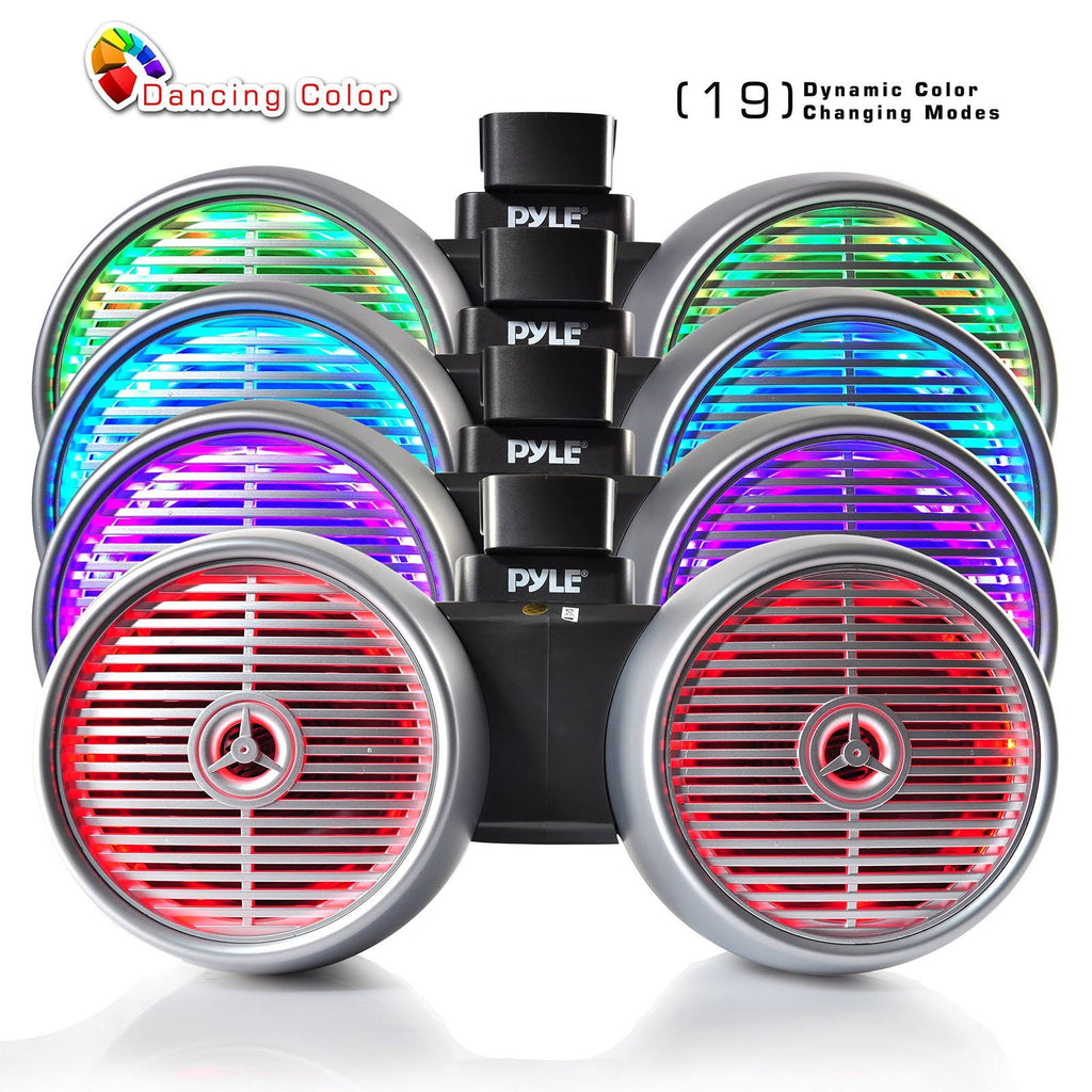 Dual Marine Tower Speakers Water Resistant Sound System X334
