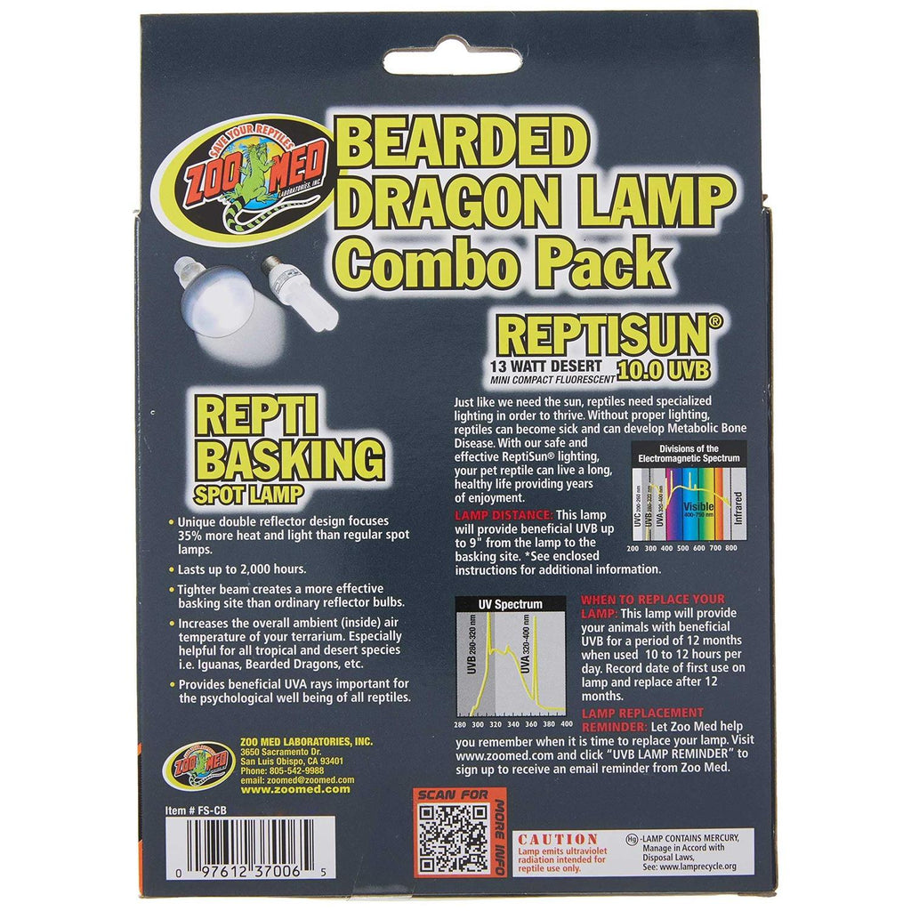 Bearded Dragon Lamp Combo Pack Z838