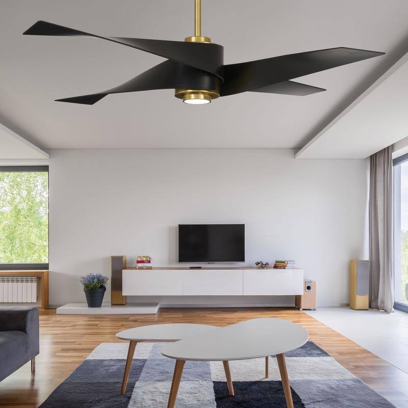 Brushed Nickel LED Ceiling Fan X472