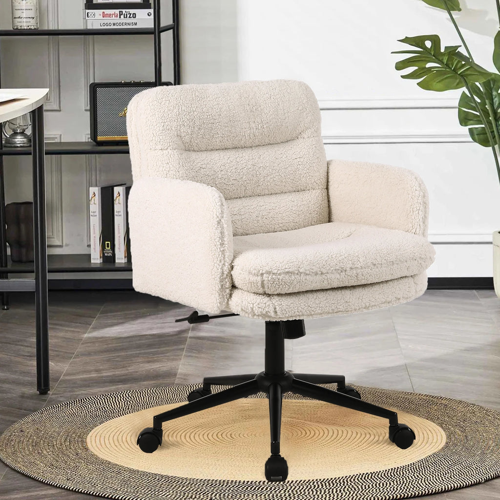Adjustable Home Office Chair with Wheels L3634
