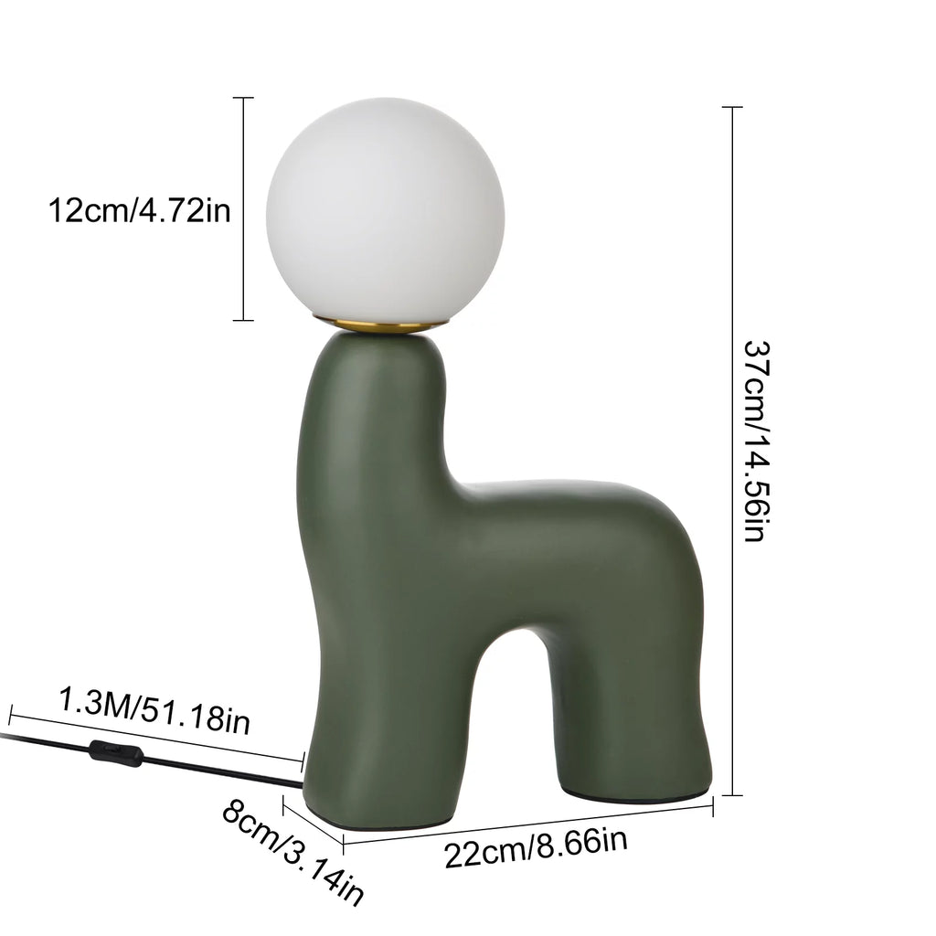 Nordic Bedside Table Lamp with Led Bulbs Z43913