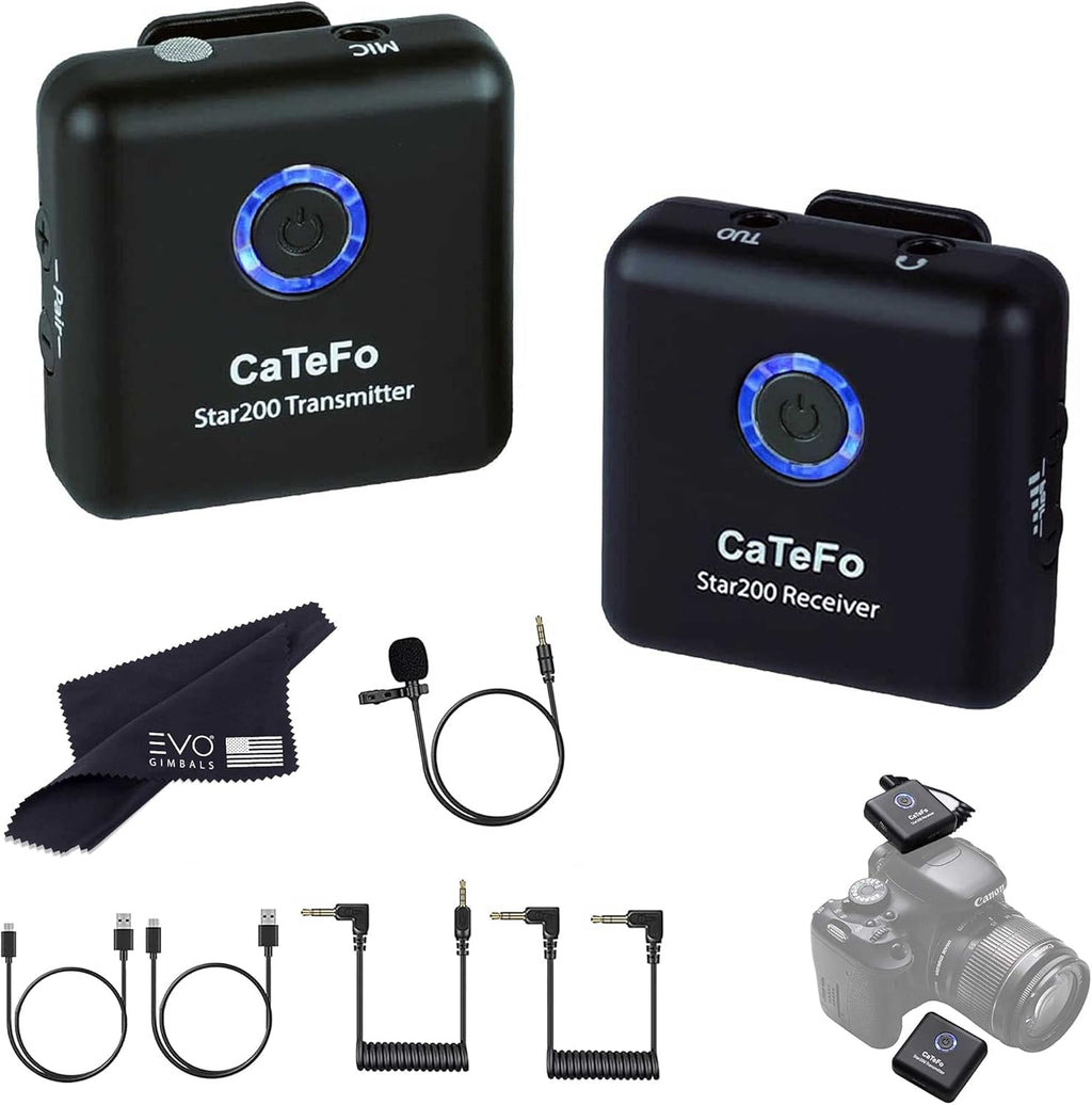 Dual Channel Wireless Microphone System with Lavalier X40884