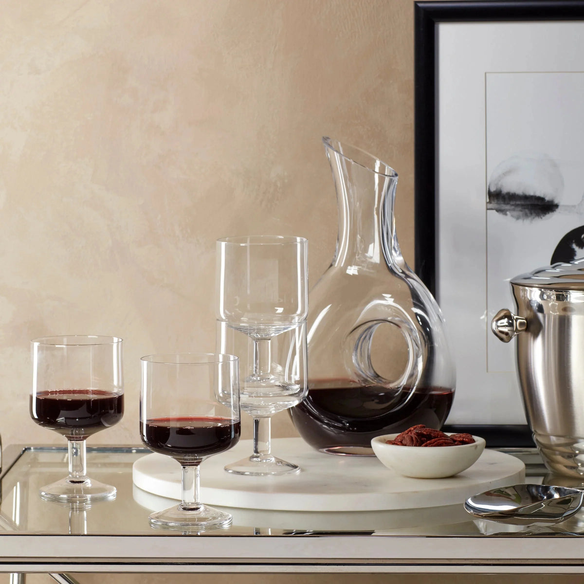 Stackable Wine Glass Set of 4 S8929