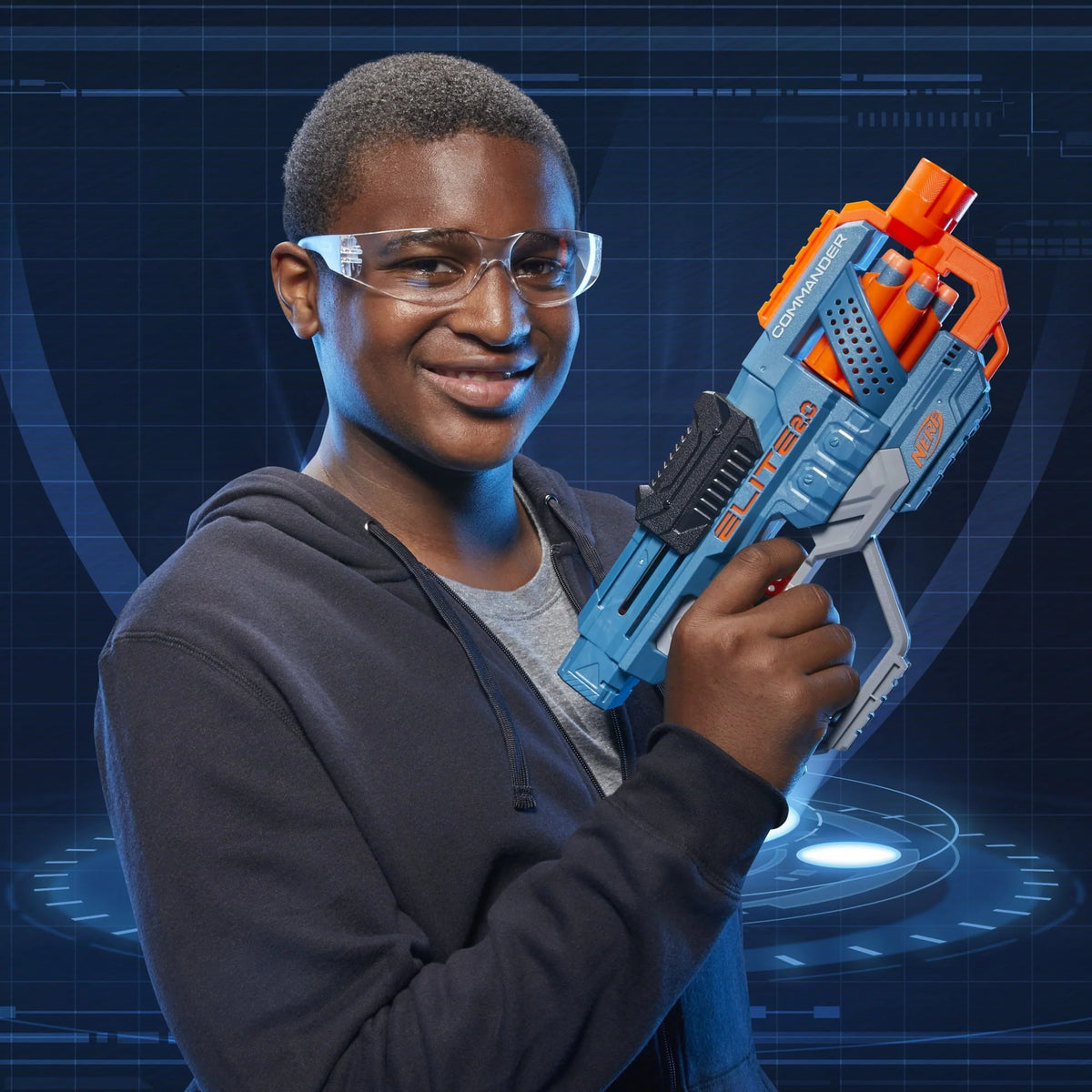 Nerf Blaster with 12 Darts and 6-Dart Rotating Drum Q153422