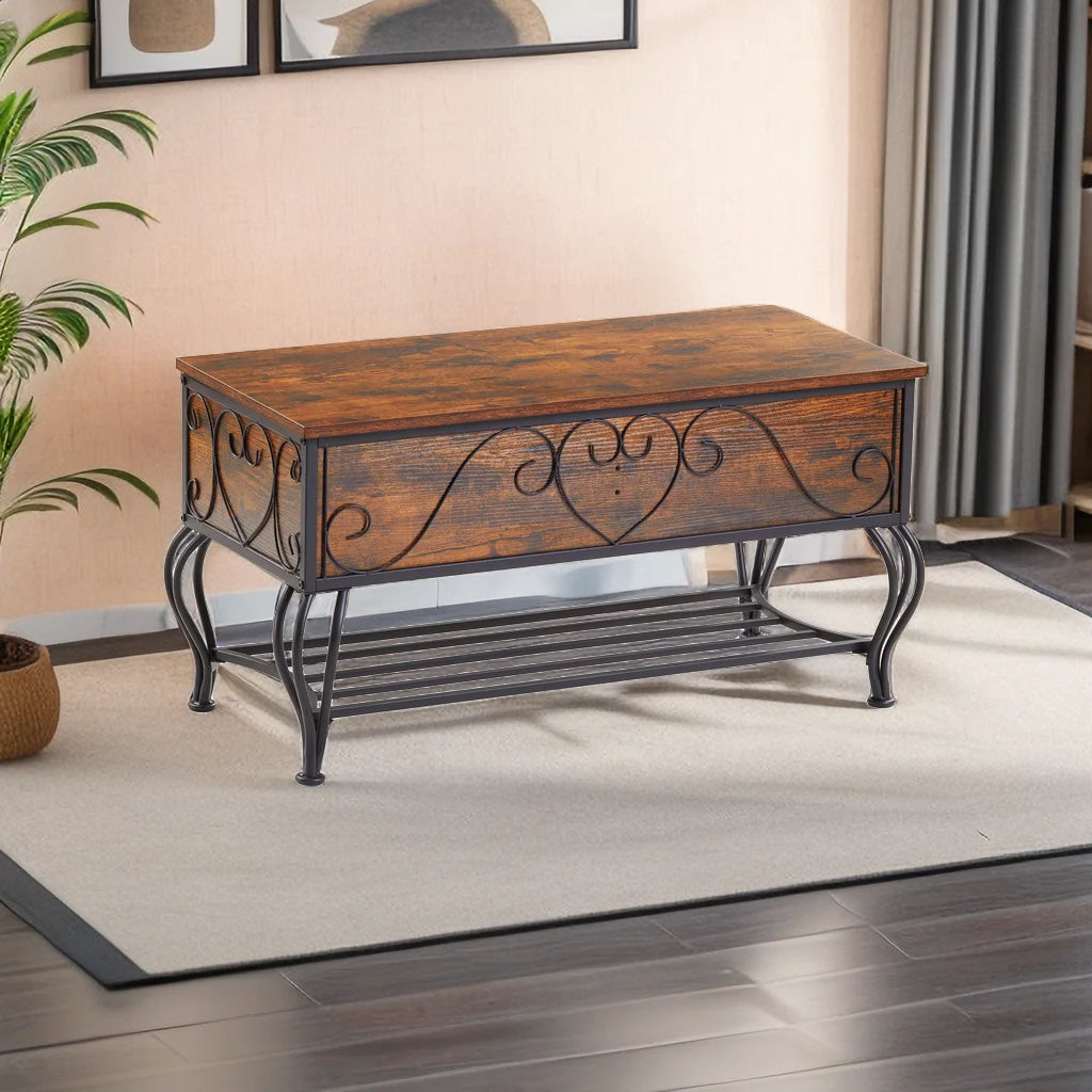 Shoe Rack Bench with Storage Shelf X513814