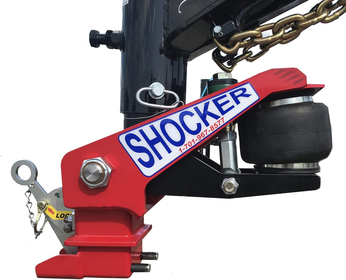 Gooseneck Air Hitch & Coupler, Square 3-15/16" StraightPin 30K SL E982241