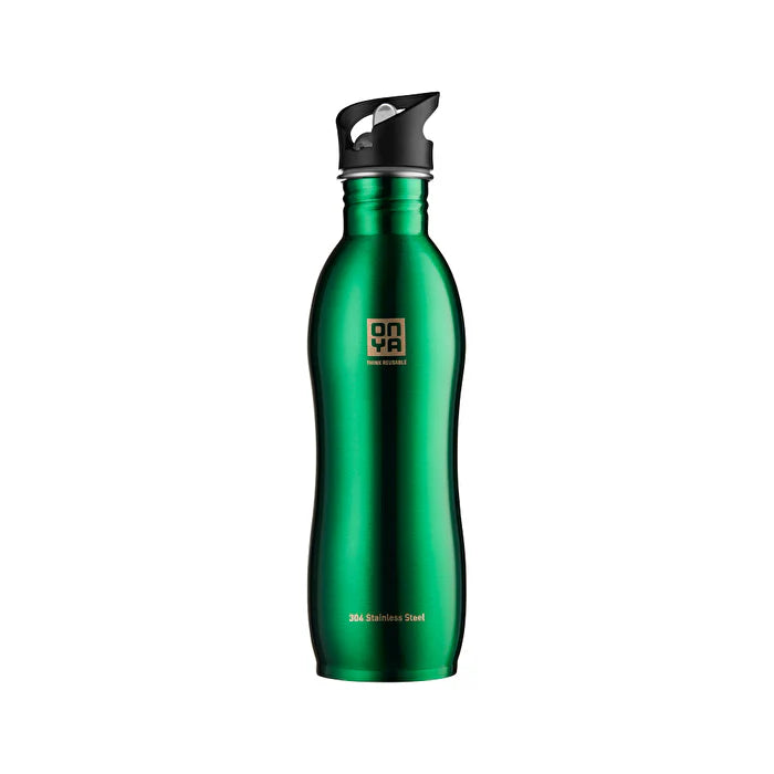 Green Stainless Steel Bottle 1000ml F963