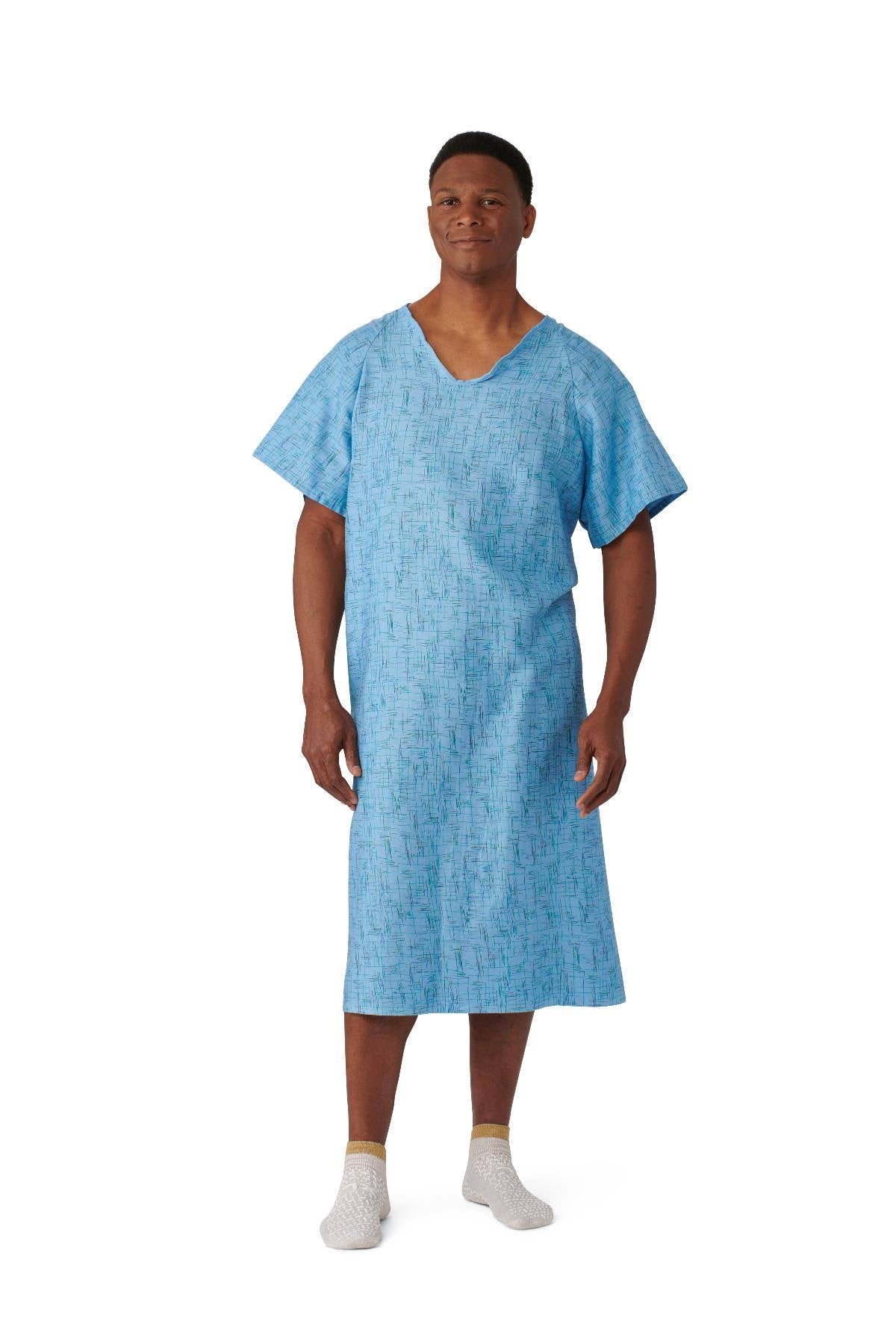 Cascade Blue Patient Gown G53870