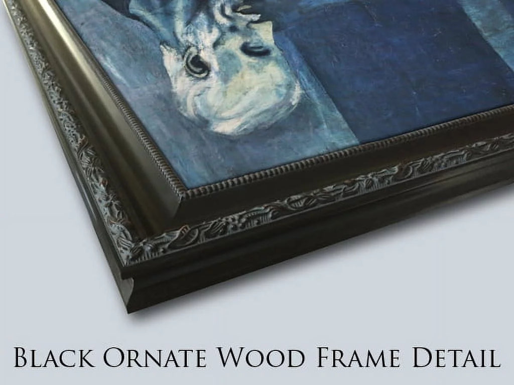 Black Ornate Framed Art Print R31226