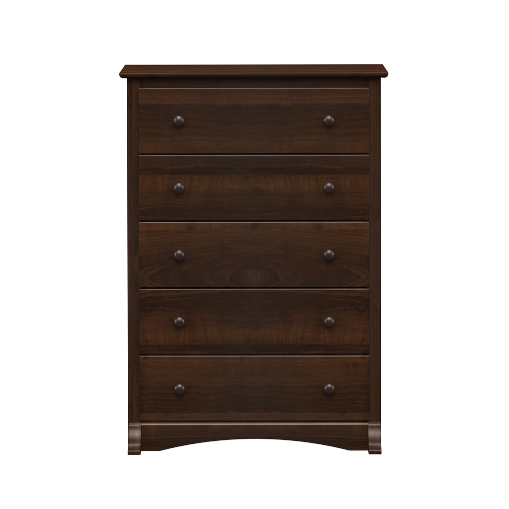 5 Drawer Espresso Chest W779