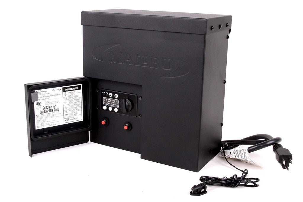600 Watt Power Pack with Sensor Photo Cell and Weather Shield for Low Voltage Landscape Lighting P8223
