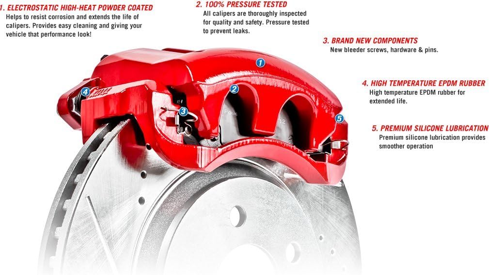 Rear Z36 Truck and Tow Brake Kit with Calipers L23041