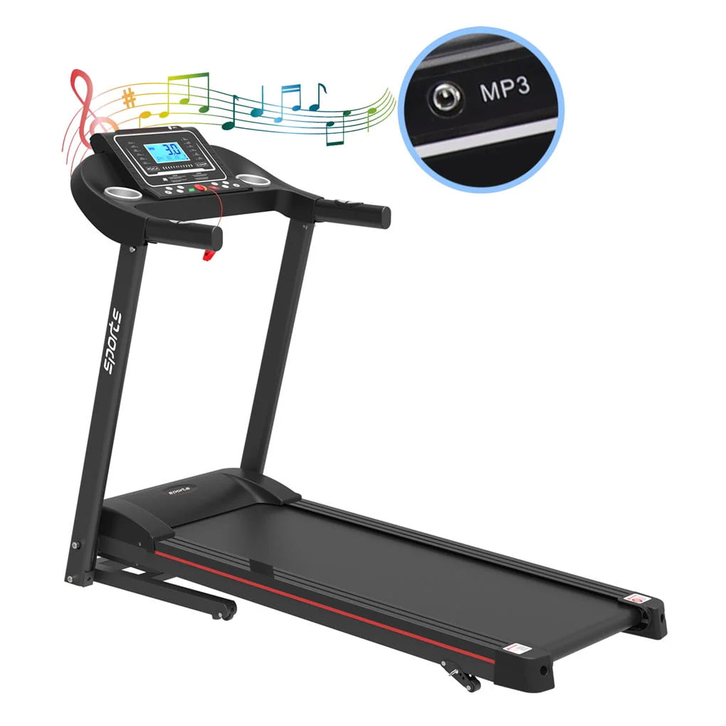 Foldable Treadmill with LCD Display K177