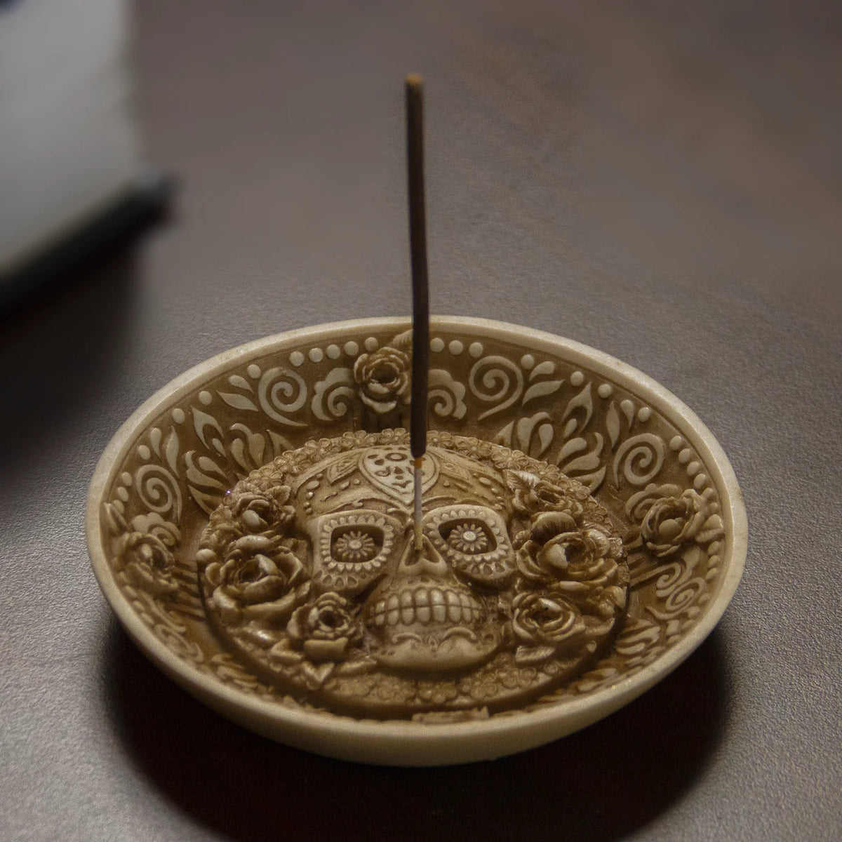 Incense Burner Resin Figurine Dish J107