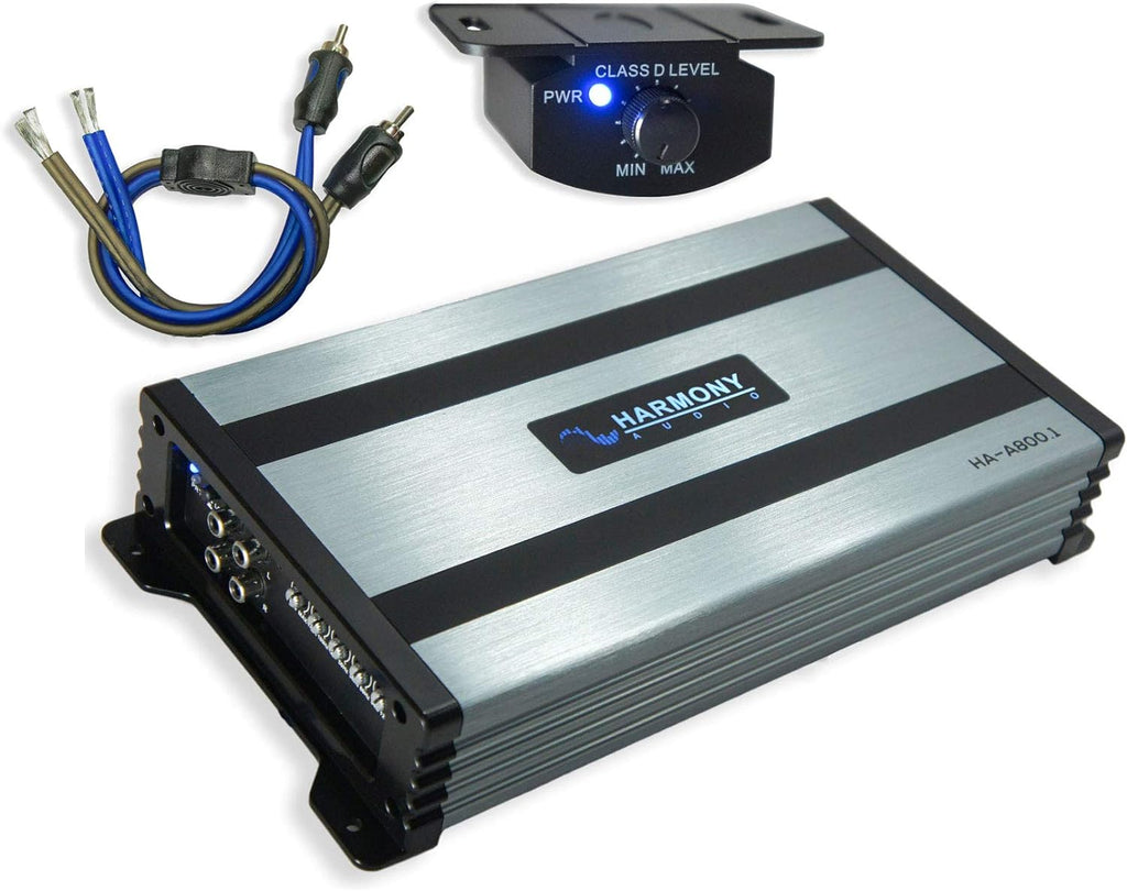 2 Car Subwoofer Bundle with Amplifier & Amp Kit V646