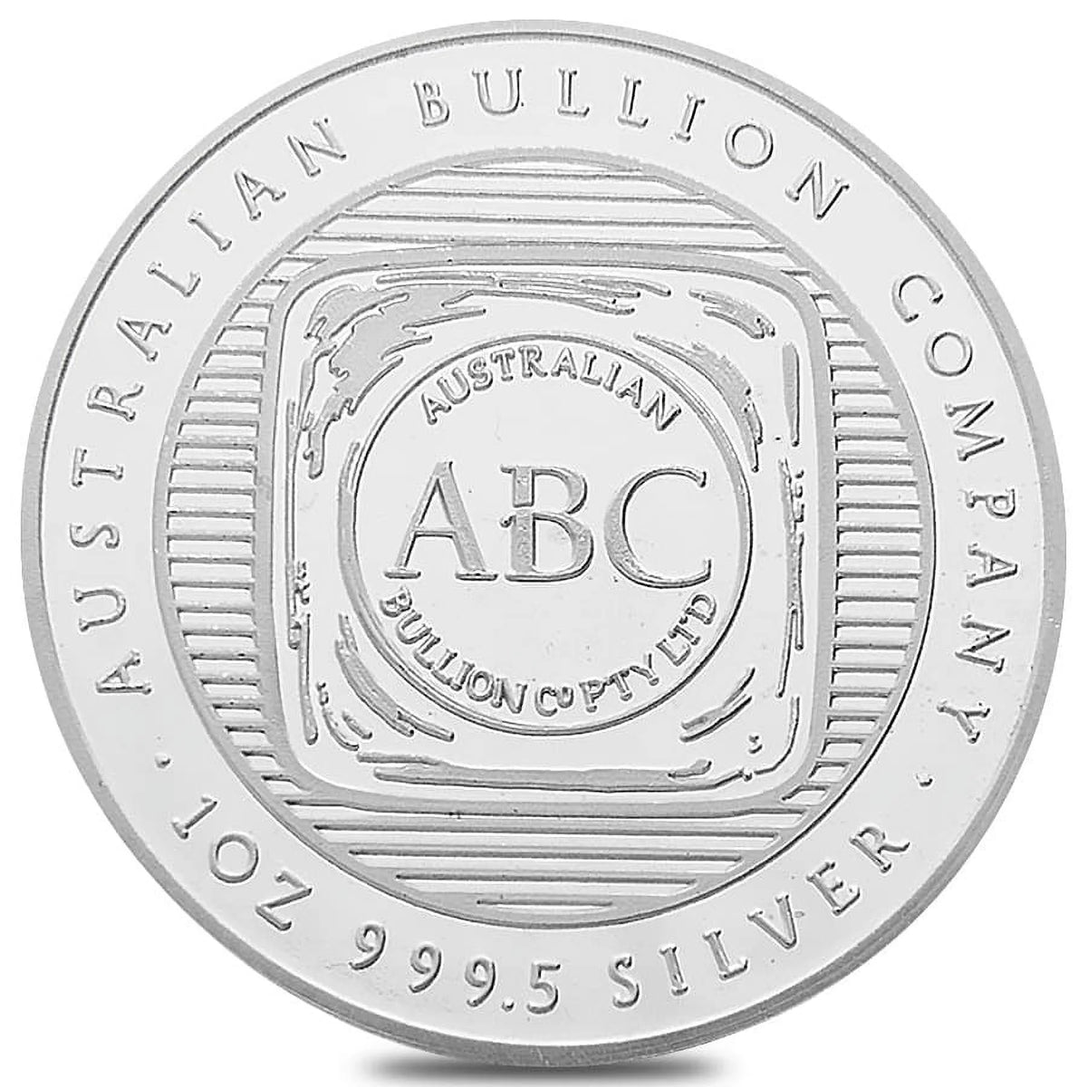 1 oz .9995 Fine Silver Round E839