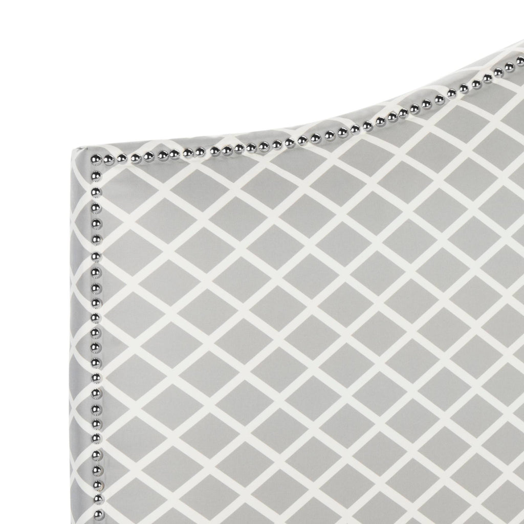 Grey/White King Headboard Q664428