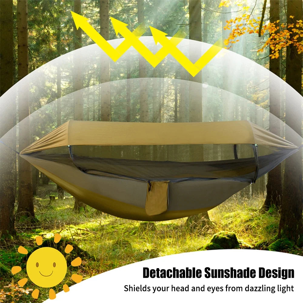 Waterproof Portable Hammock with Mosquito Net A426