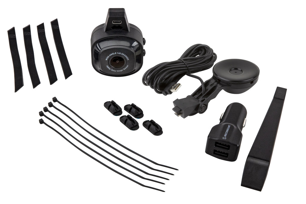 Full HD Smart Windshield Mount Car Dash Cam Black H1492