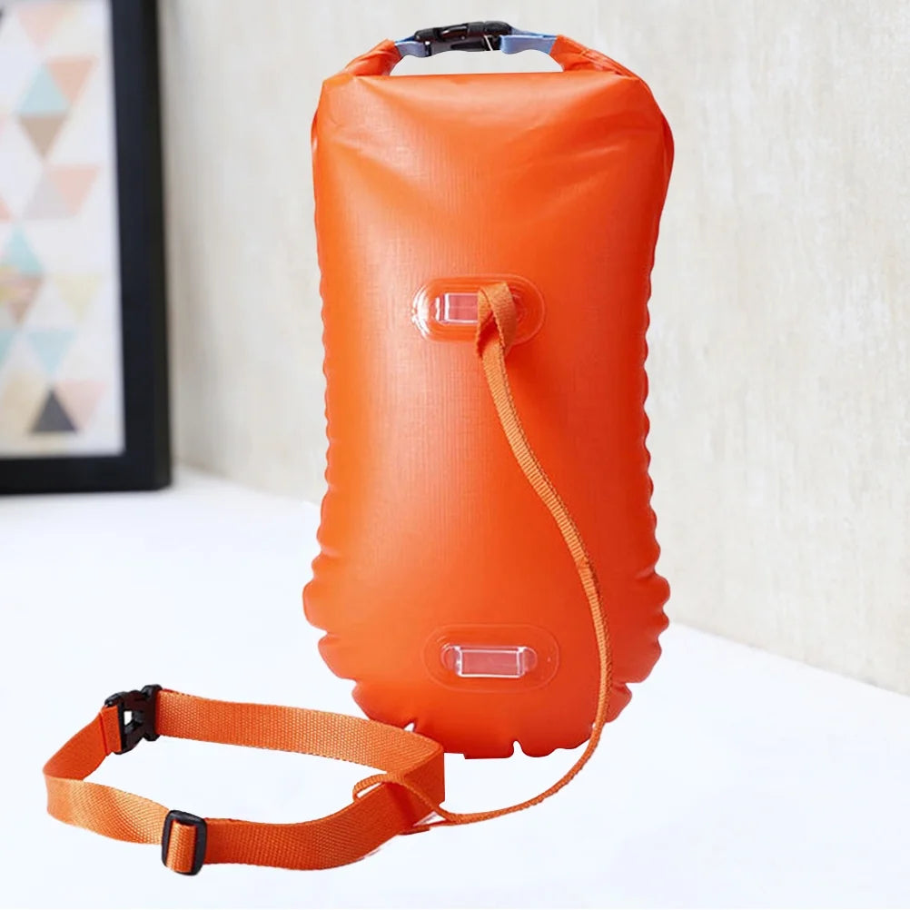 Orange Ultralight Swim Safety Float Bag N24895
